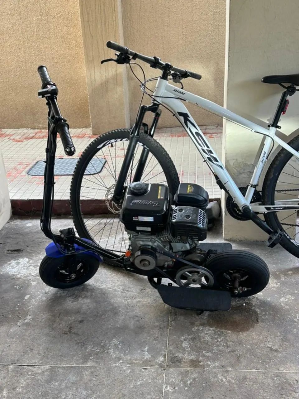Walk machine com motor estacionário 215 HP - Foto 3