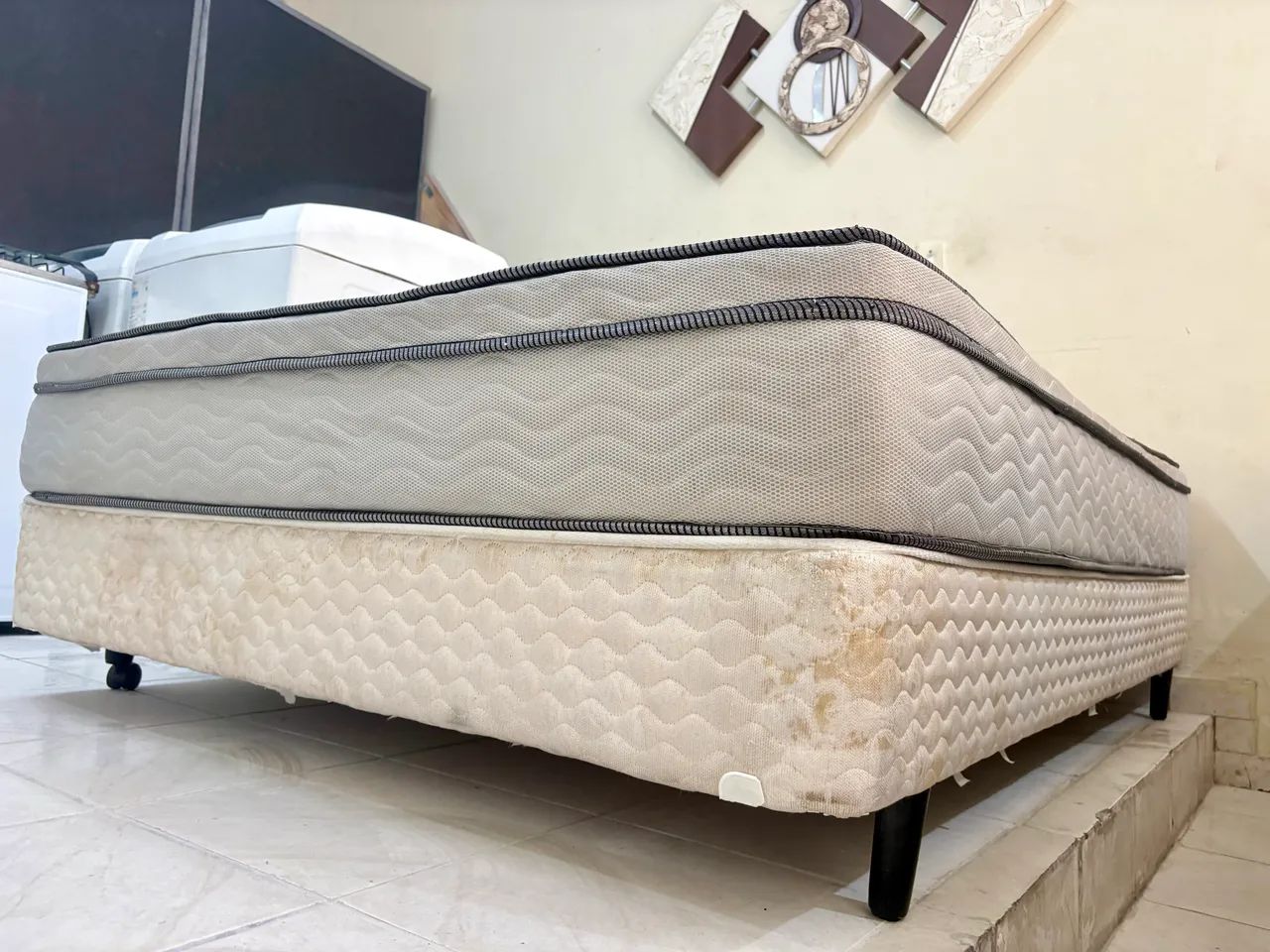 Cama box de casal , cama de casal  - Foto 4