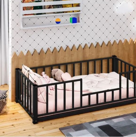 Cama industrial infantil com grade de proteção  - Foto 4