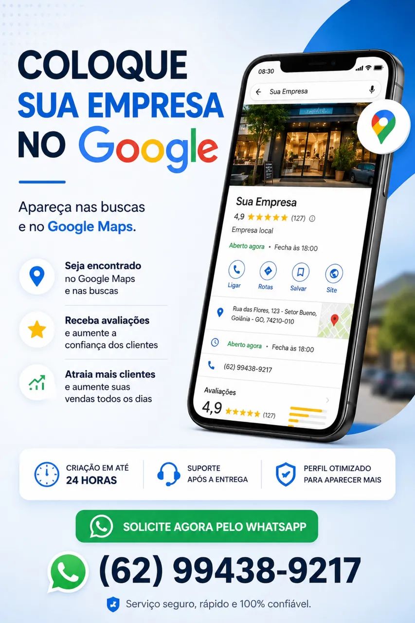 Coloque seu negócio no Google Maps 