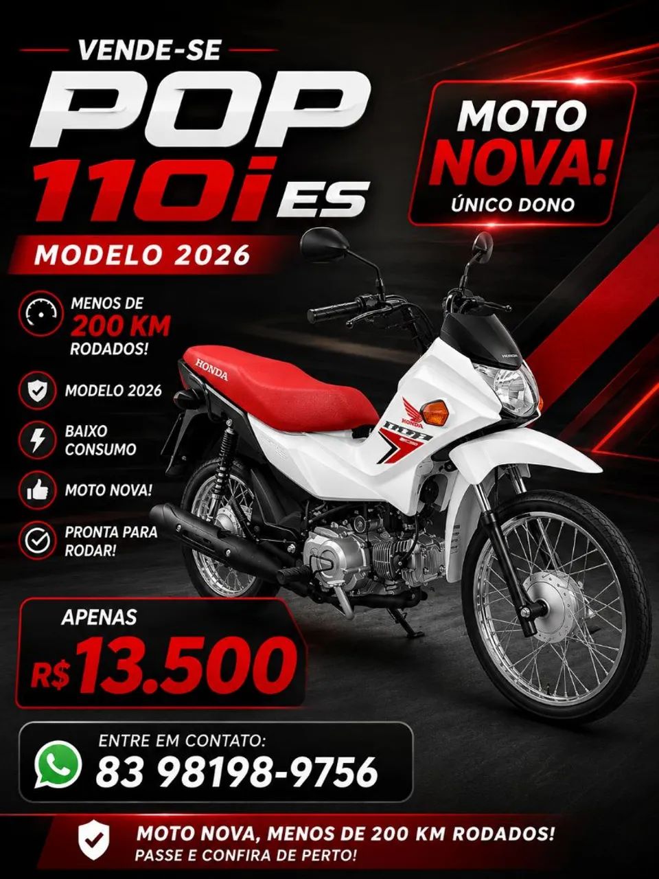 Sua oportunidade chegou.