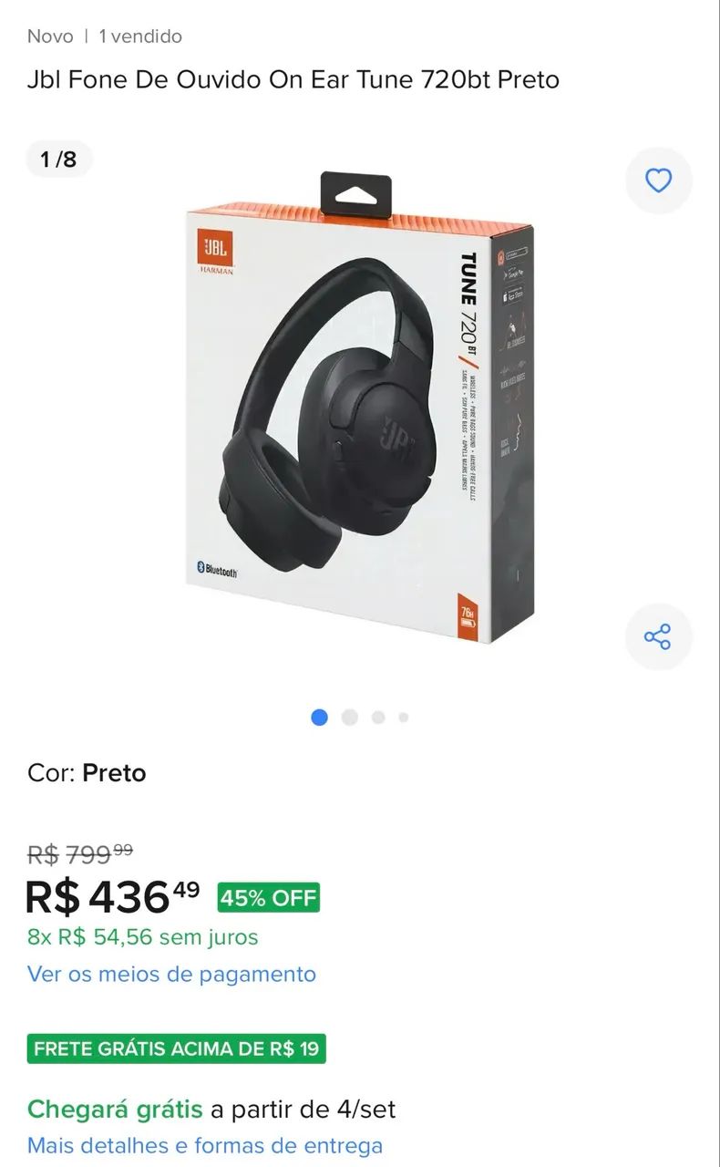 JBL TUNE 720 - Foto 4