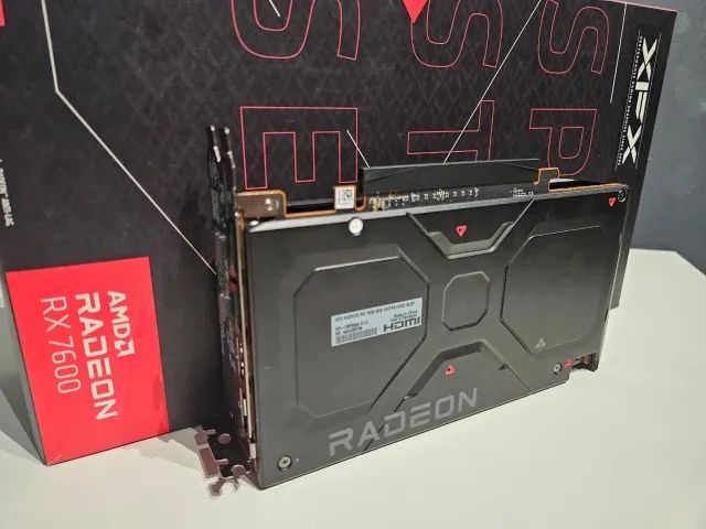 Radeon RX 7600 XFX Founders (Avalio Troca em Placa + Volta) - Foto 2