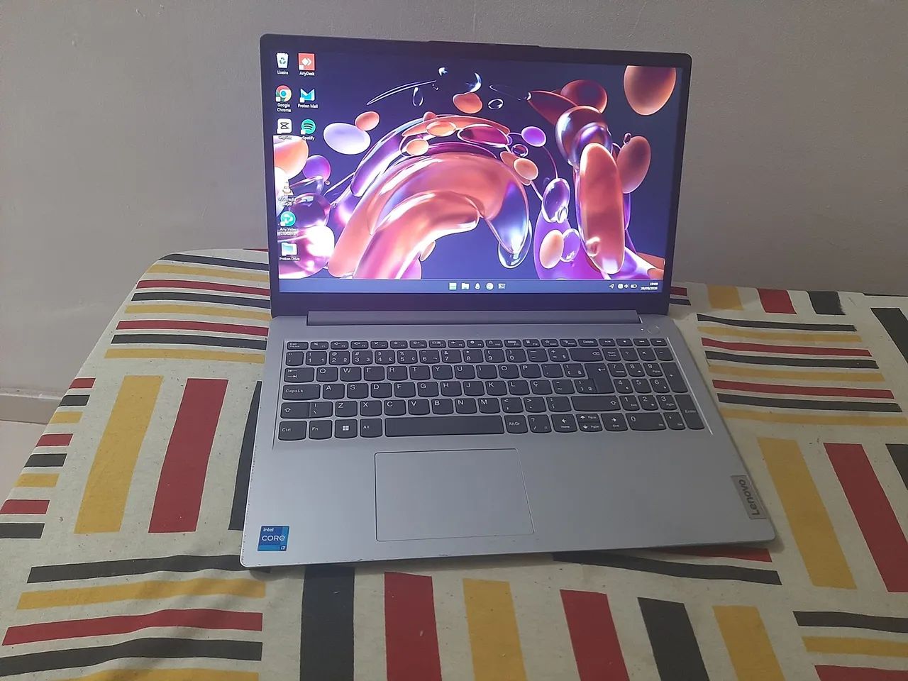 Notebook Lenovo I7 12gb RAM SSD