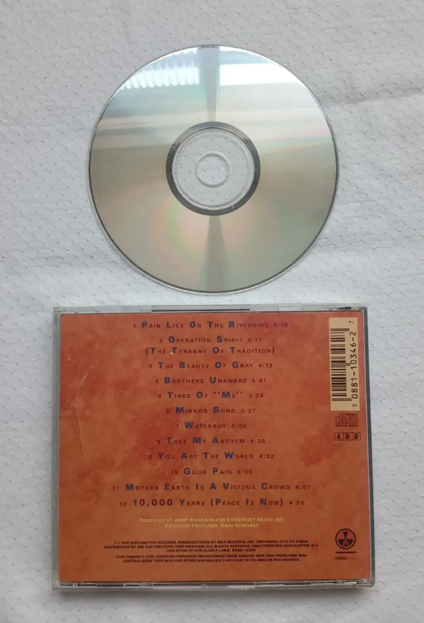 CD Live - Mental Jewelry (1991) - Foto 3