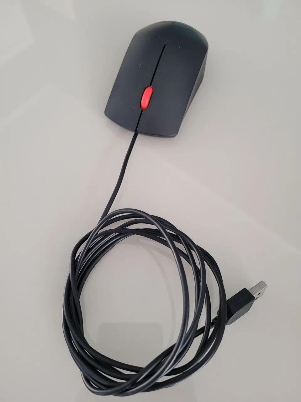 Mouse Com Fio Ergonômico Lenovo - Foto 3