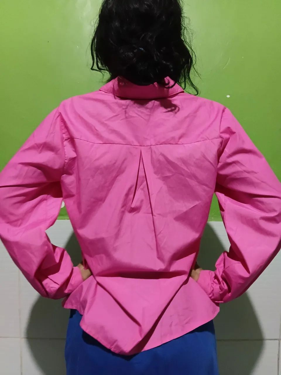 Blusa rosa P - Foto 2
