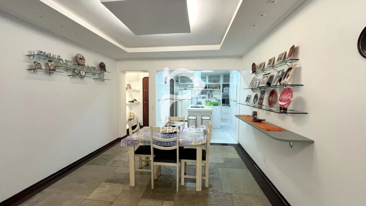 Apartamento com varanda, 3 dormitórios, Enseada, Guarujá - Foto 5