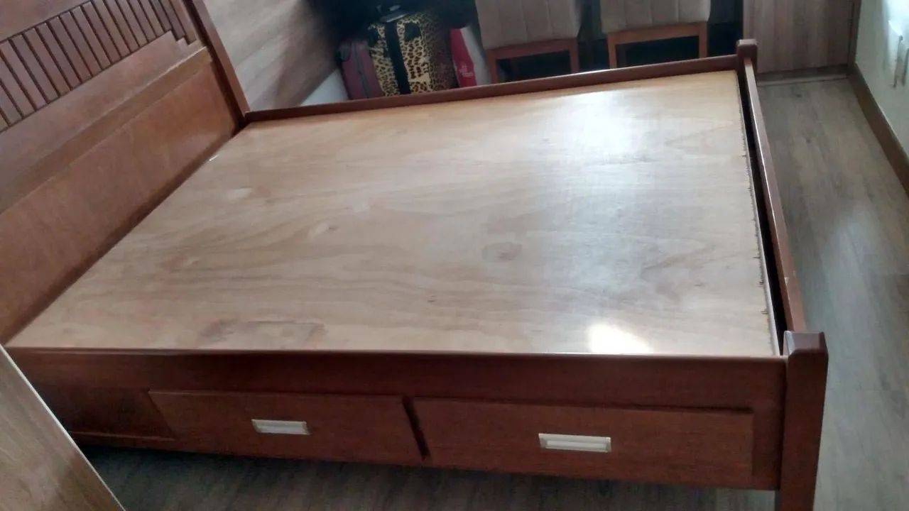 Cama De Casal Madeira  - Foto 5