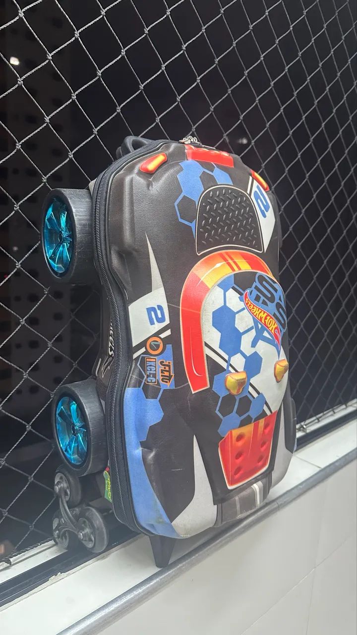 Mochila com rodinhas Hot Wheels  - Foto 3