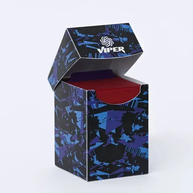 Deckbox Básica Viper PP 100+ Estampa Azul e Roxa - Foto 2