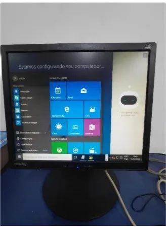 Monitor 17 Saída DVI e Vga Funciona na Horizontal e Vertical Perfeito