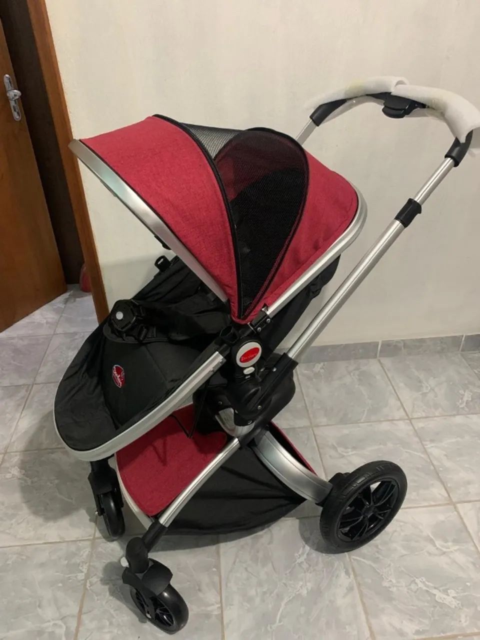 Carrinho de bebê - 3 em 1 - Foto 2