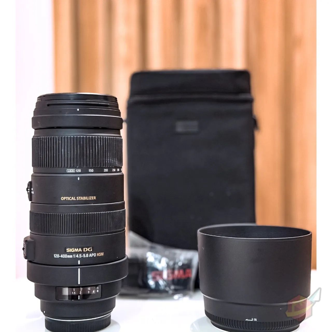 Sigma 120-400mm f/4.5-5.6 DG APO HSM OS p/ Canon - Acessórios para
