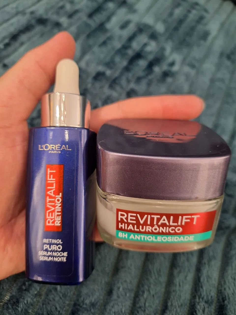 Combo L'Oréal Revitalift Sérum e Creme Facial  - Foto 3