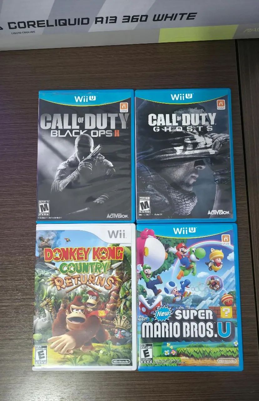 Jogos de Nintendo Wii e Wii U