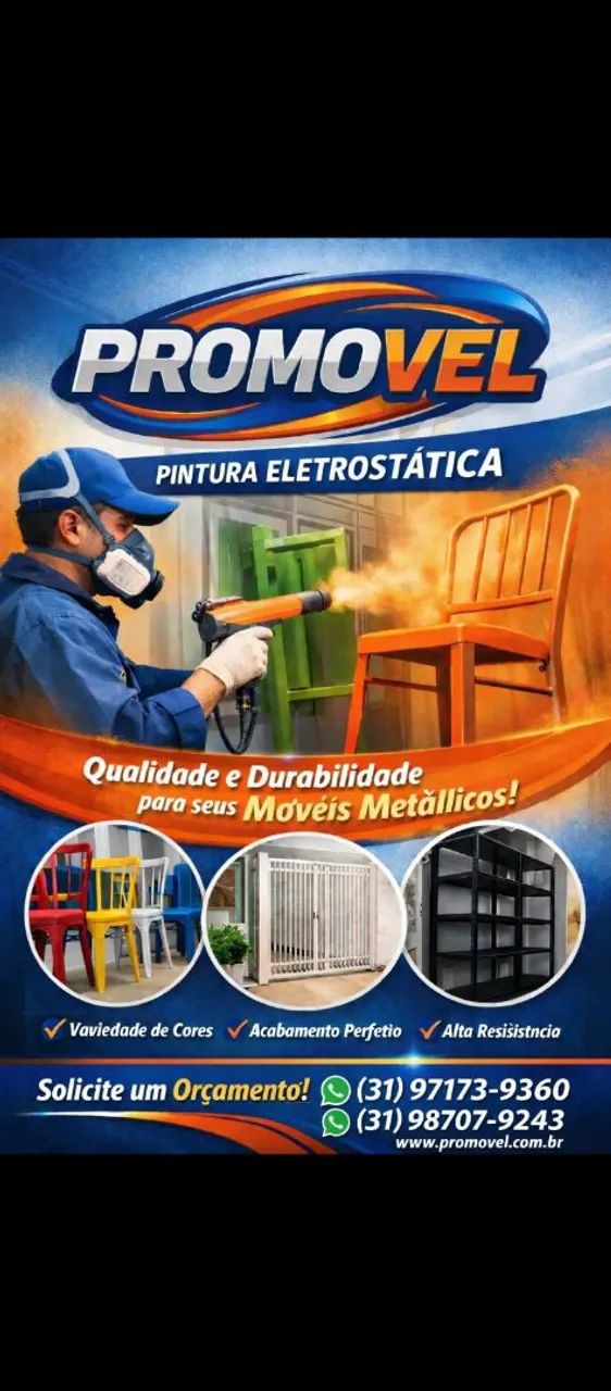 Pintura eletrostática 