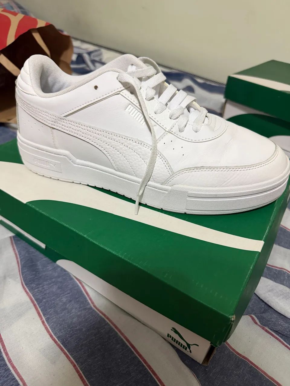 Tênis Puma Ca Sport Branco - Foto 3