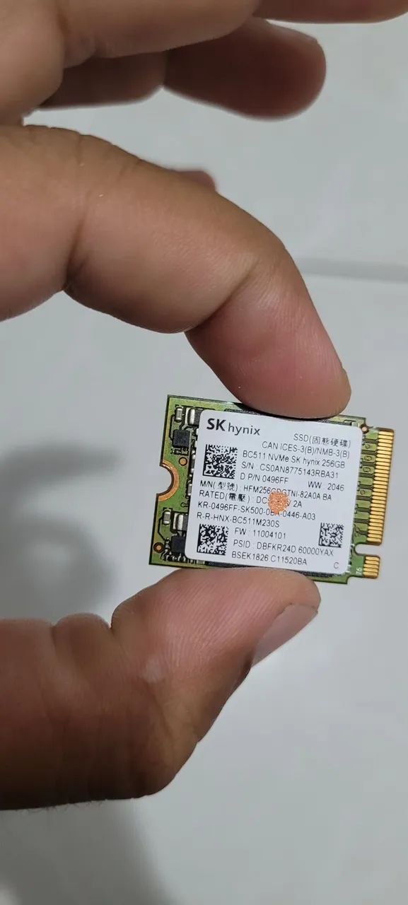 SSD NVME 256GB (JÁ COM WINDOWS 11 E OFFICE) - Foto 2