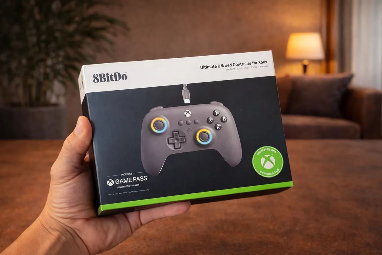 Controle 8BitDo Ultimate C Xbox / PC - Hall Effect + Grátis 1 mês de Xbox Game Ultimate - Foto 3