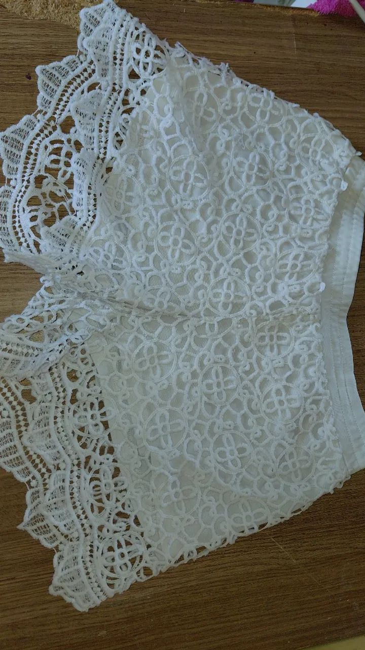 Short com renda - Foto 2