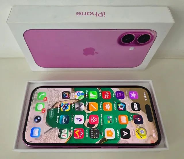 iPhone 16 128GB Rosa !!!***Impecável***!!! - Foto 2