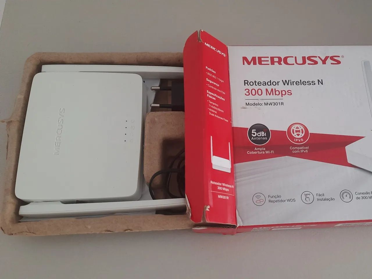 Roteador Mercusys  300 Mbps 2 Antena - Foto 3