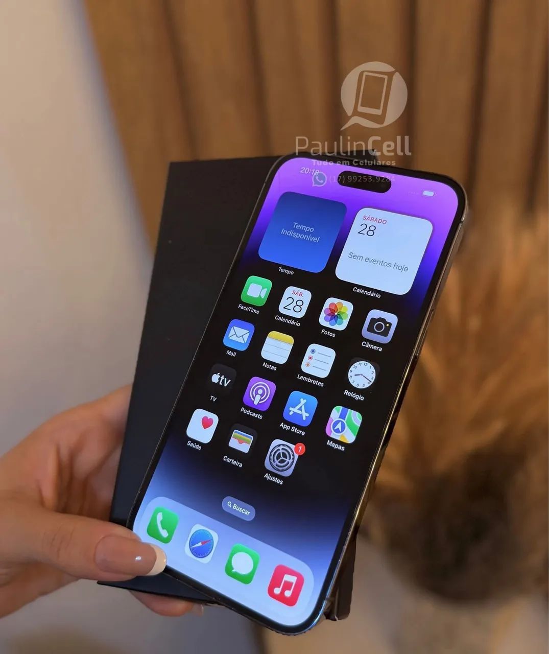 14 PRO MAX 128GB ROXO  - Foto 4