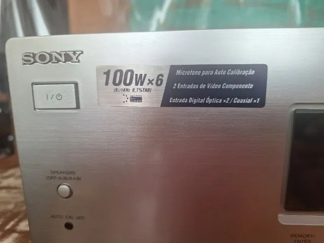 Multi channel AV receiver STR-DG500 SONY com controle remoto - Foto 2