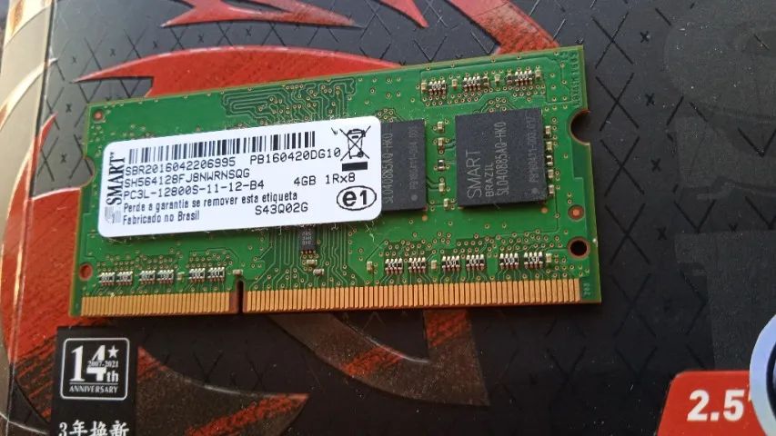 Memória Ram Smart 4gb DDR3L (Notebook) - Foto 2