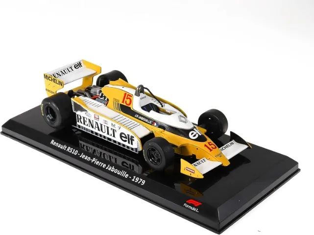 Miniatura F1 1/24 Renault RS10 Jean Pierre Jabouille 1979 - Nova