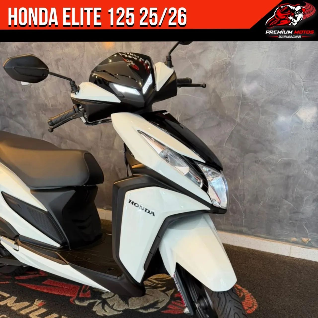 Honda Elite 125 2026 com 681KM - Foto 2