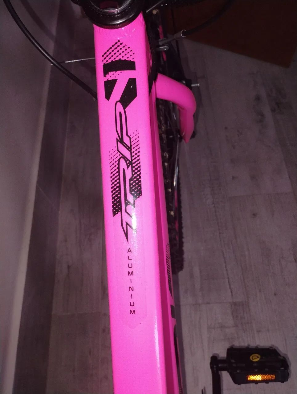 Bicicleta alumínio infantil aro 24 nova - Foto 2