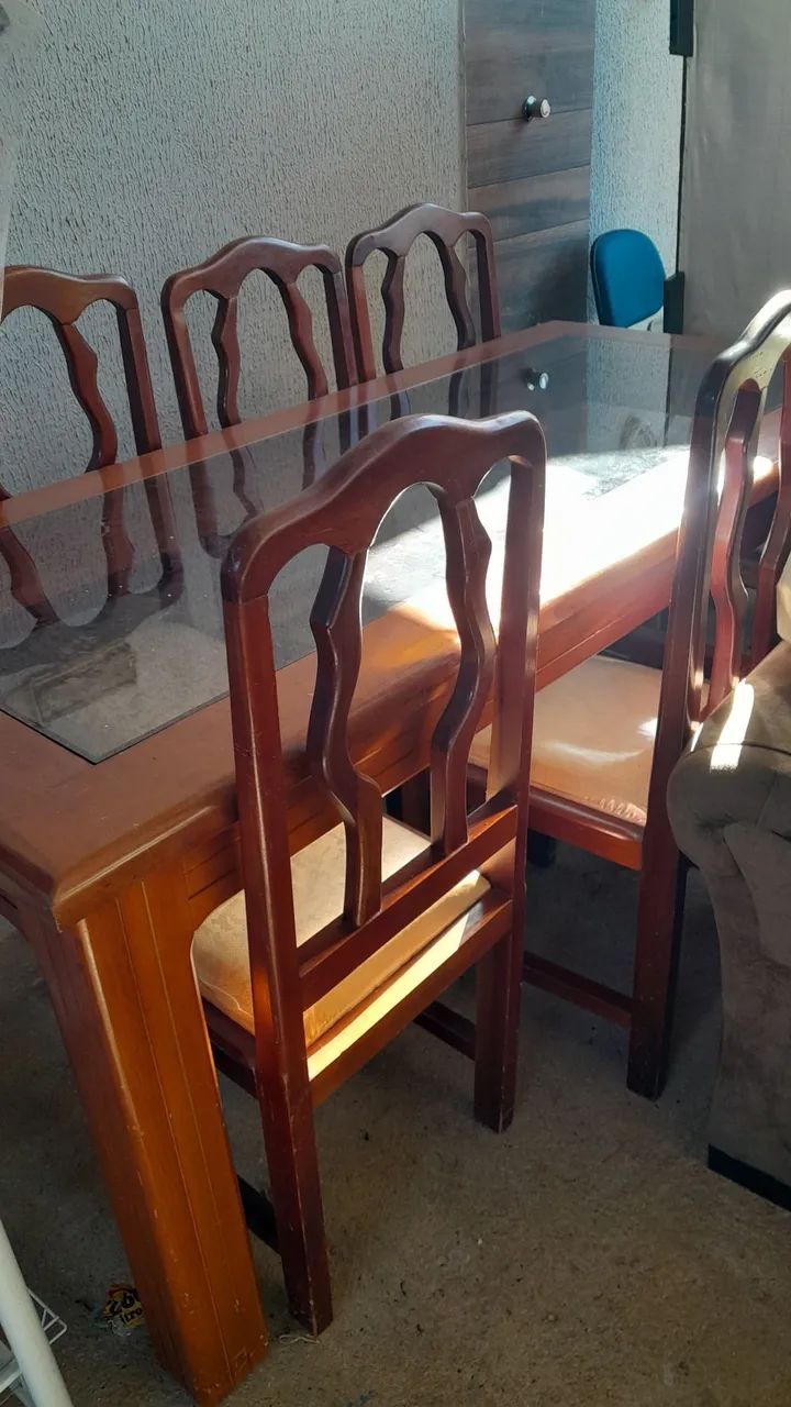 Vendo mesa de madeira  - Foto 4