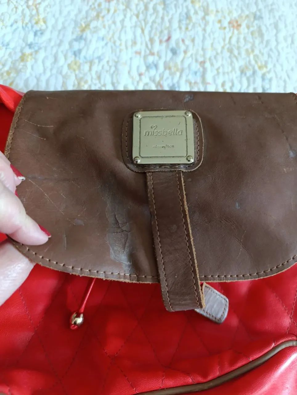 Maravilhosa mochila Missbela! Pouco usada! Leia a descrição, por favor! - Foto 4