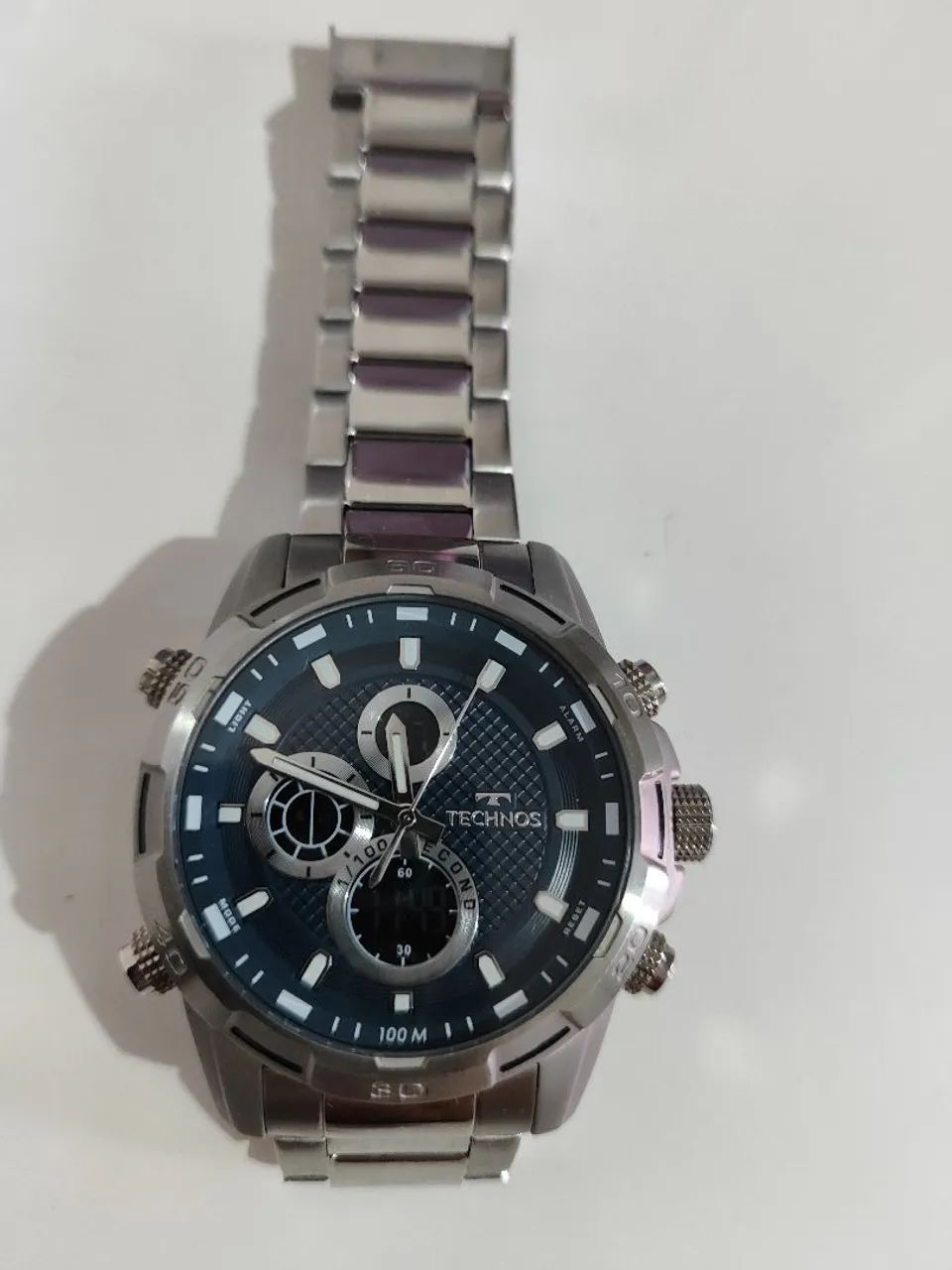 Technos TS Digiana - Inox/Escovado/Azul  - Foto 2