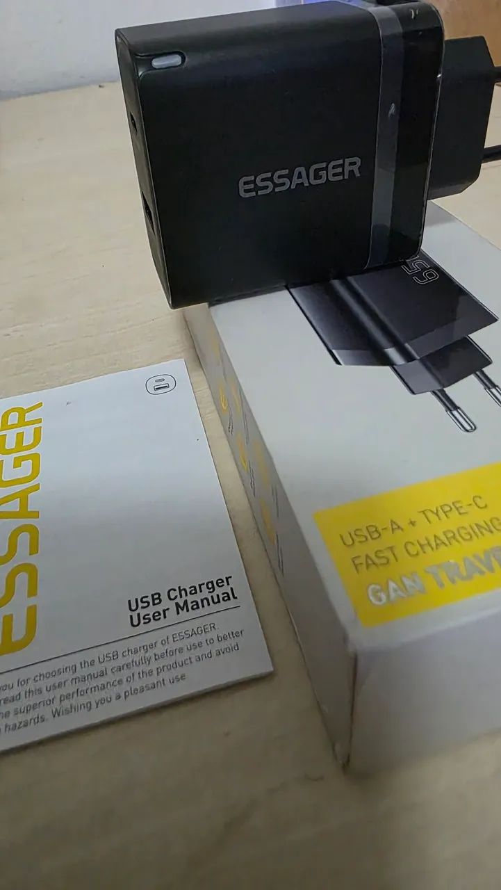 Carregador Essager Gan 65W - Foto 4