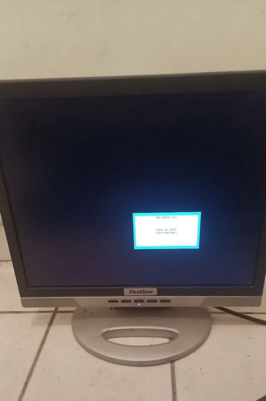 Monitor De vídeo Para computador PC Funcionando! 17 polegadas c/ Entrada VGA - Foto 2