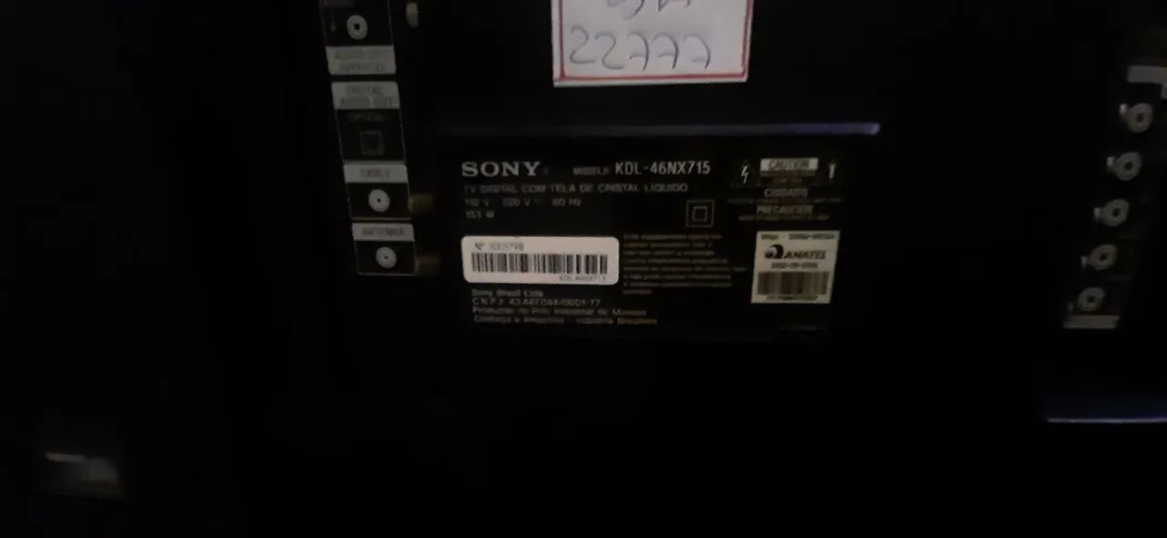 TV Sony LED com defeito - Foto 2