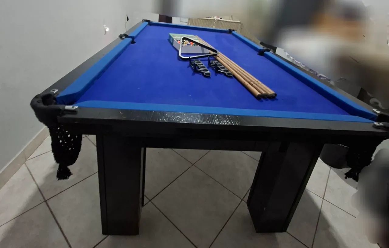 Mesa de sinuca com ping pong - Foto 2