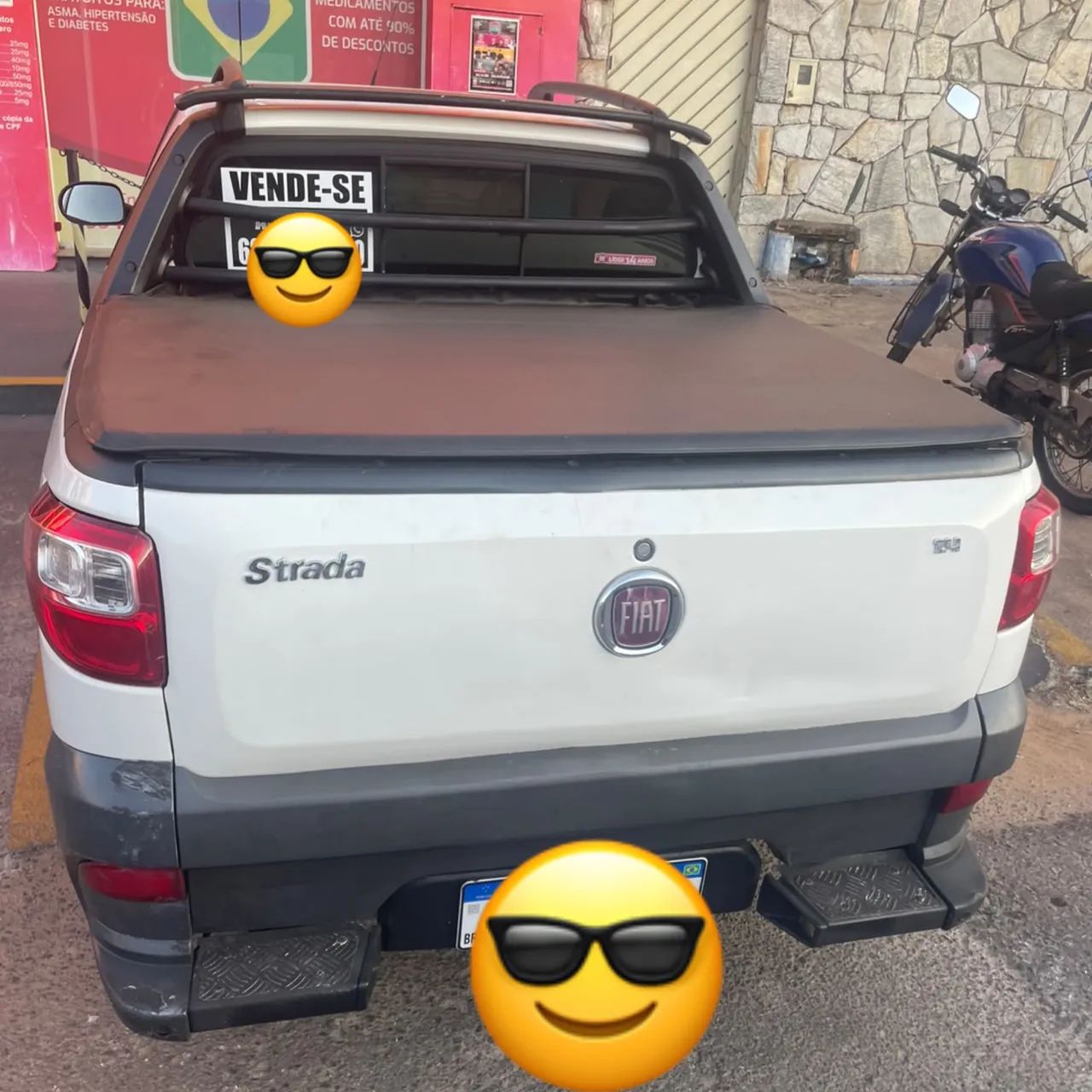 Fiat Strada Working Hard 1.4 Fire Flex 8V CD 2017 - Foto 2