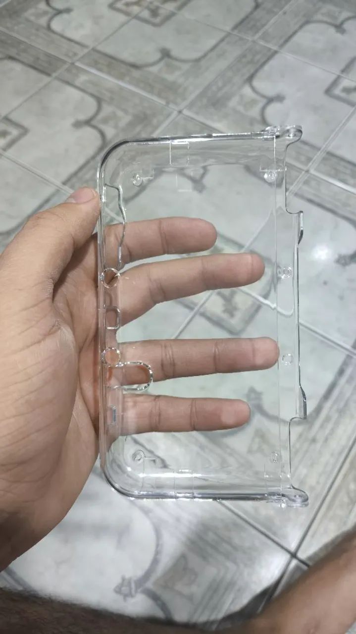 Capa de acrílico para New 3ds xl 