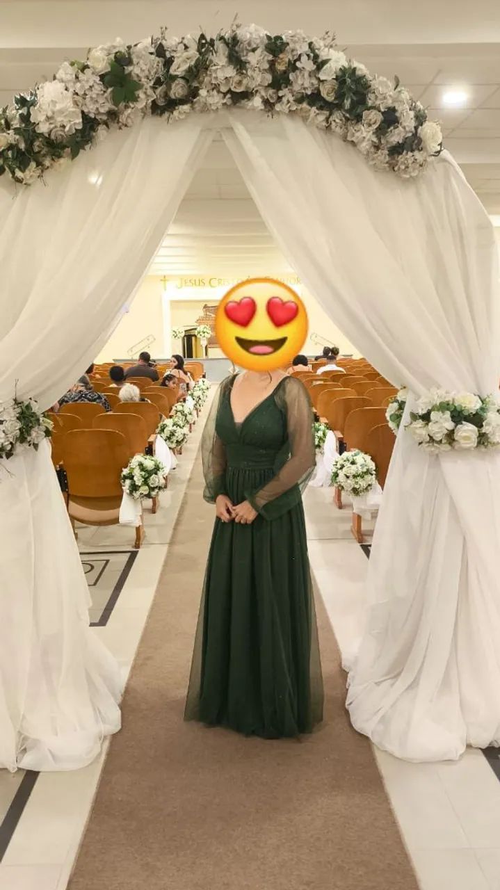 Vestido verde oliva 