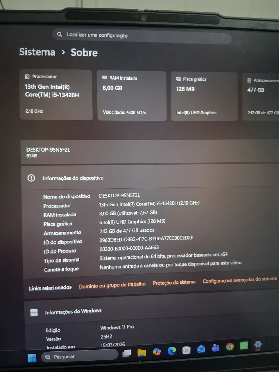 Notebook Lenovo  - Foto 2