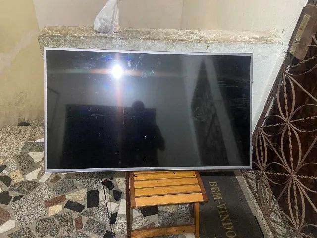 Televisão Samsung 55 polegadas (tela quebrada) - Foto 3