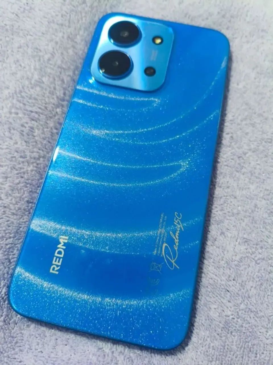 Redmi c15 azul - Novo - Foto 2