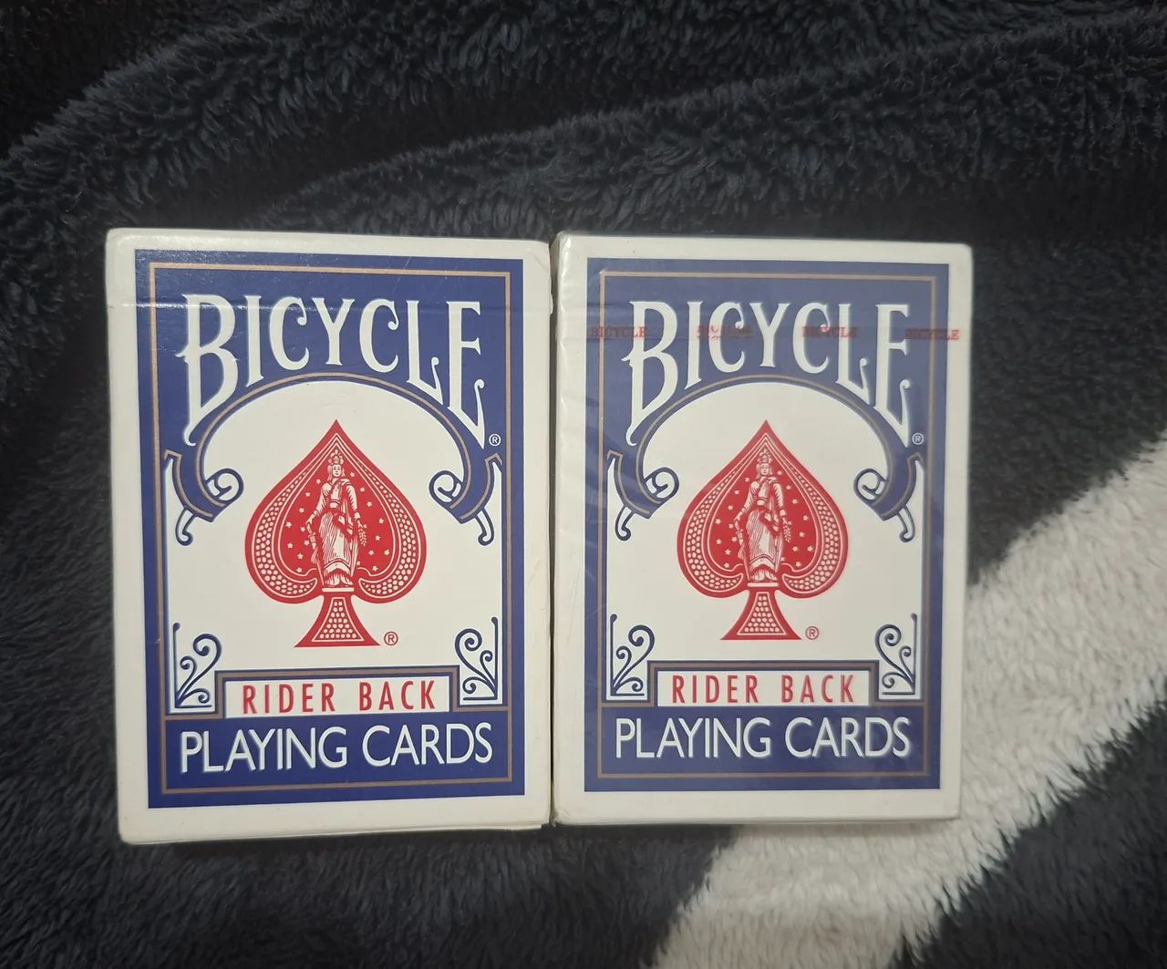 Baralho Bicycle Rider Back Blue Seal Cincinnati Ohio Lacrado
