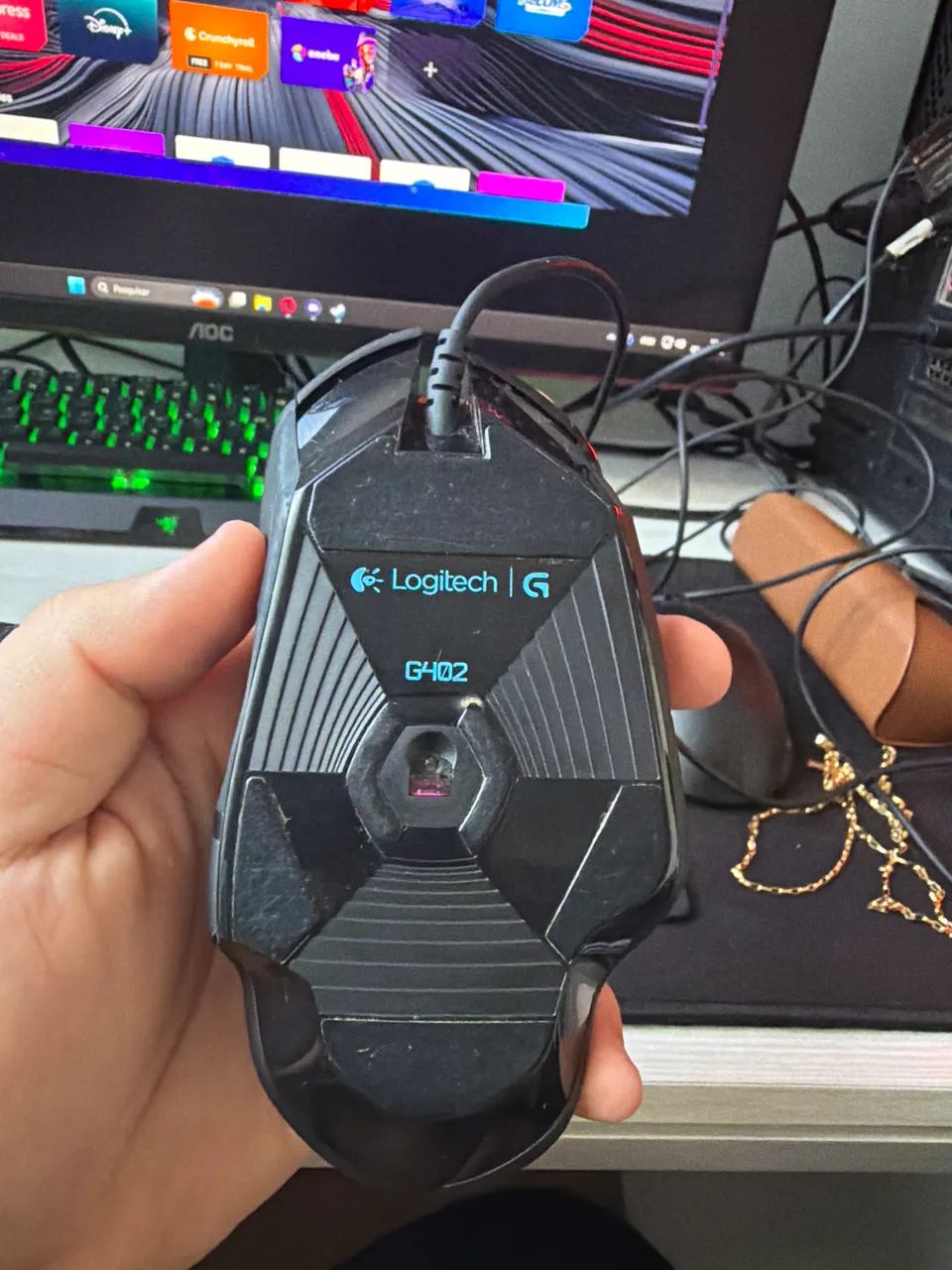 Mouse gamer logitech g402 - Foto 3