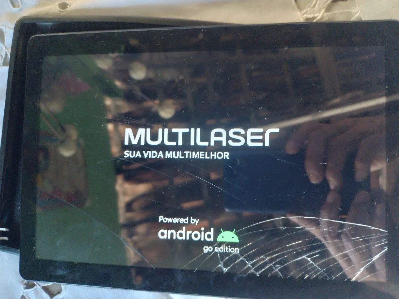 Tablet multilaser  touch-screen não funciona 