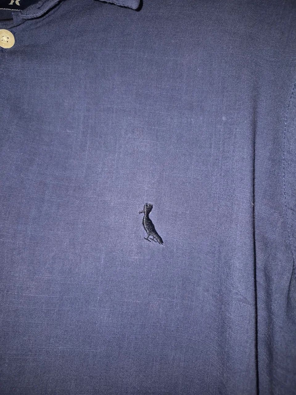 Camisa Linho Azul Reserva (Original) - Foto 2